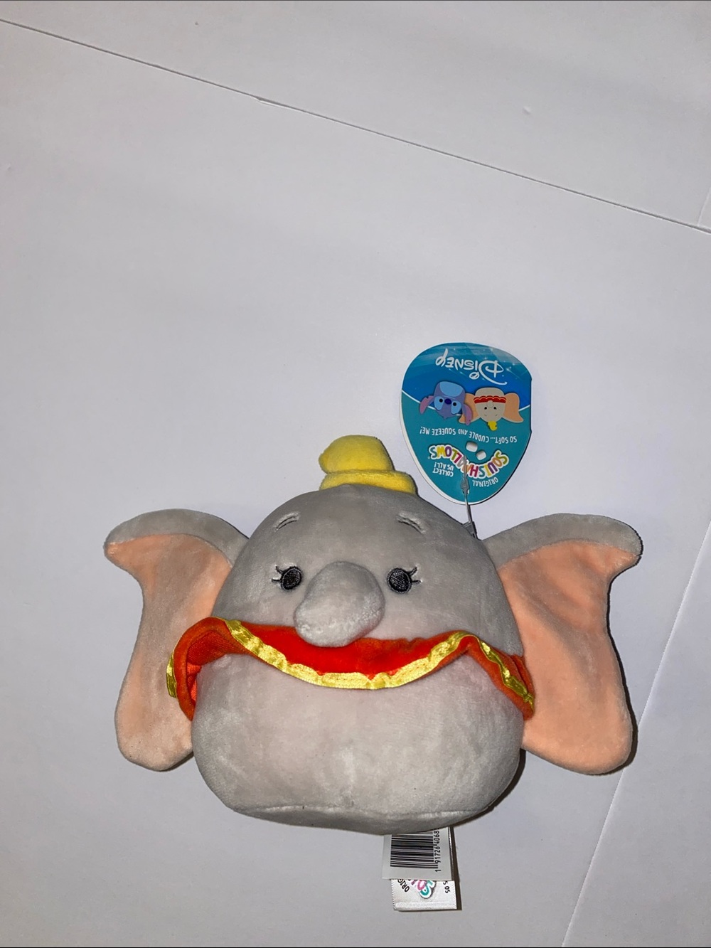 SQUISHMALLOW Disney Dumbo KELLYTOY NWT Elephant